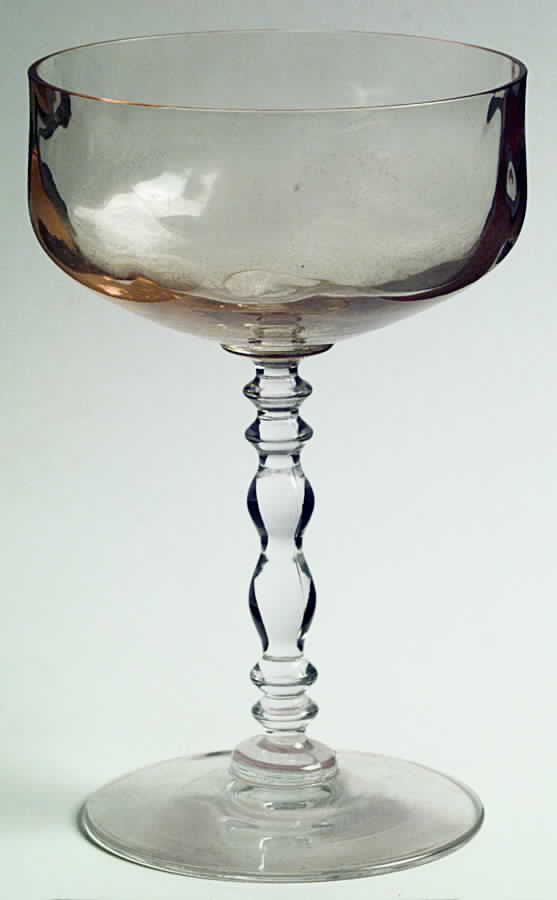 Festive Yellow Champagne/Tall Sherbet by Fostoria-1
