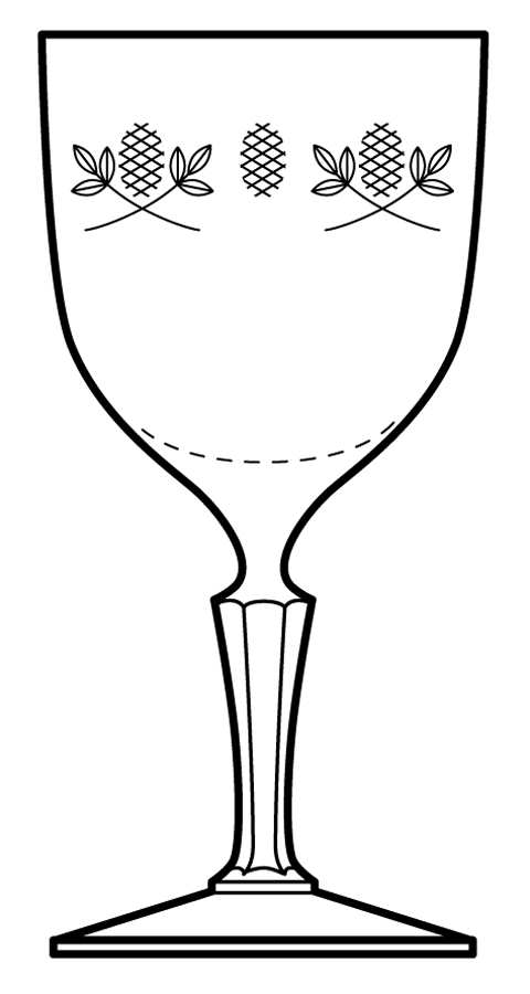 First Love Water Goblet by Fostoria-1