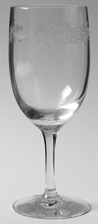 Fleurette Water Goblet by Fostoria-1