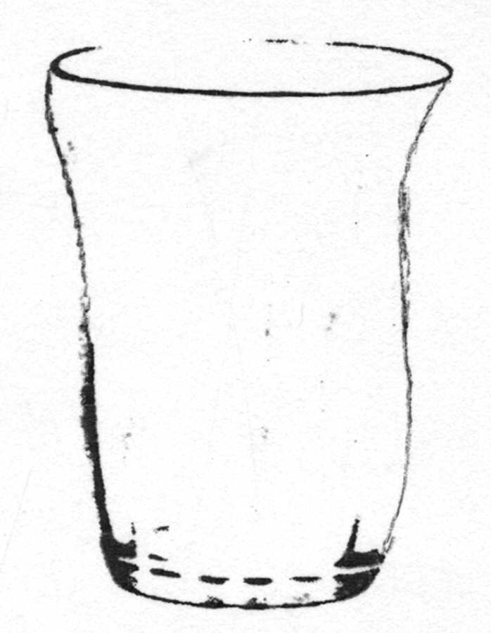 Florentine Clear (Stem 6005, Etch 311) 2 1/2 Oz Flat Tumbler by Fostoria-1