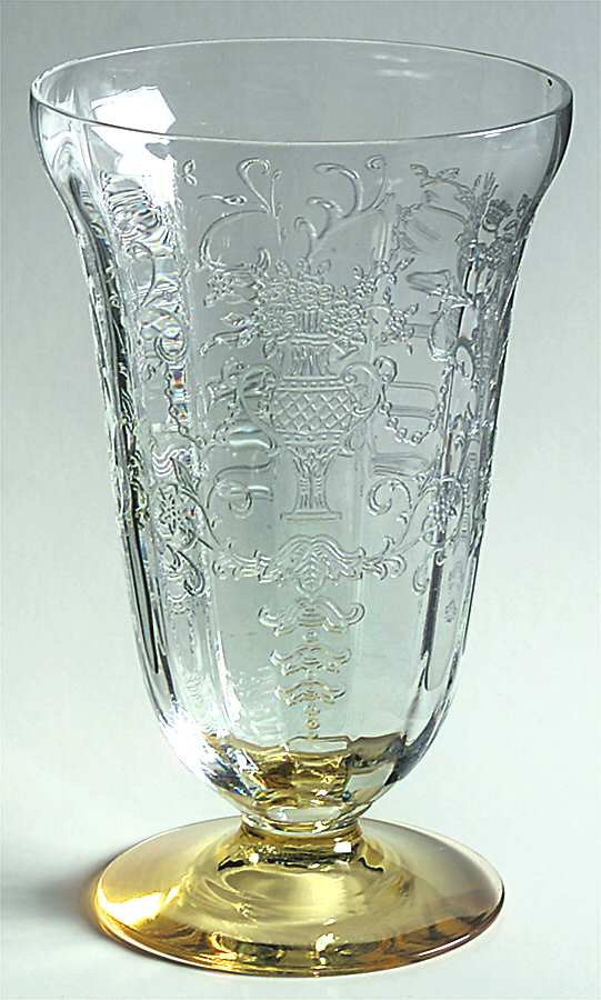 Florentine Topaz (Stem 6005, Etch 311) Iced Tea by Fostoria-1