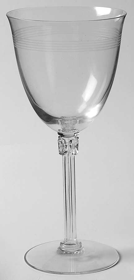Formality Cut Water Goblet by Fostoria-1