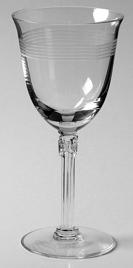 Formality Cut Claret Wine by Fostoria-1