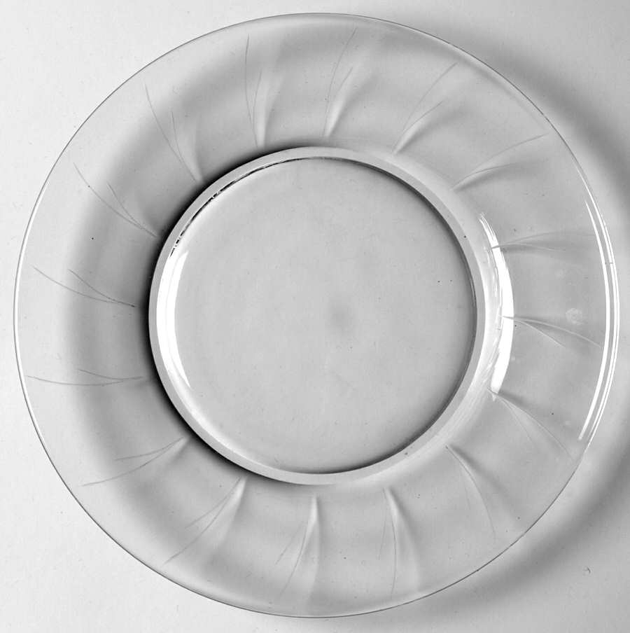 Fountain Clear 7" Salad Plate by Fostoria-1