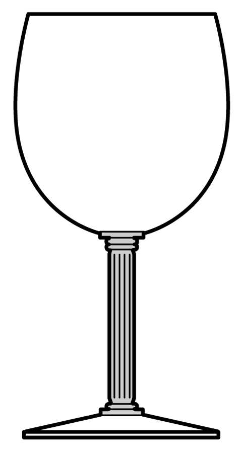 Frosted Stem Water Goblet by Fostoria-1