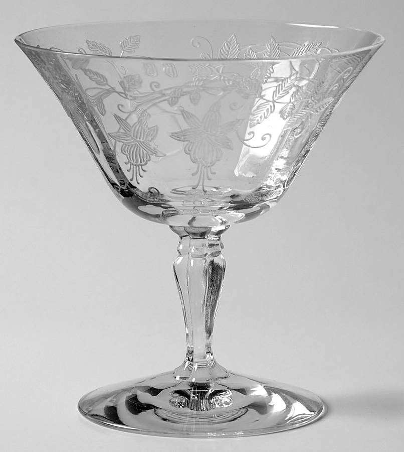 Fuchsia Clear Low Sherbet by Fostoria-1