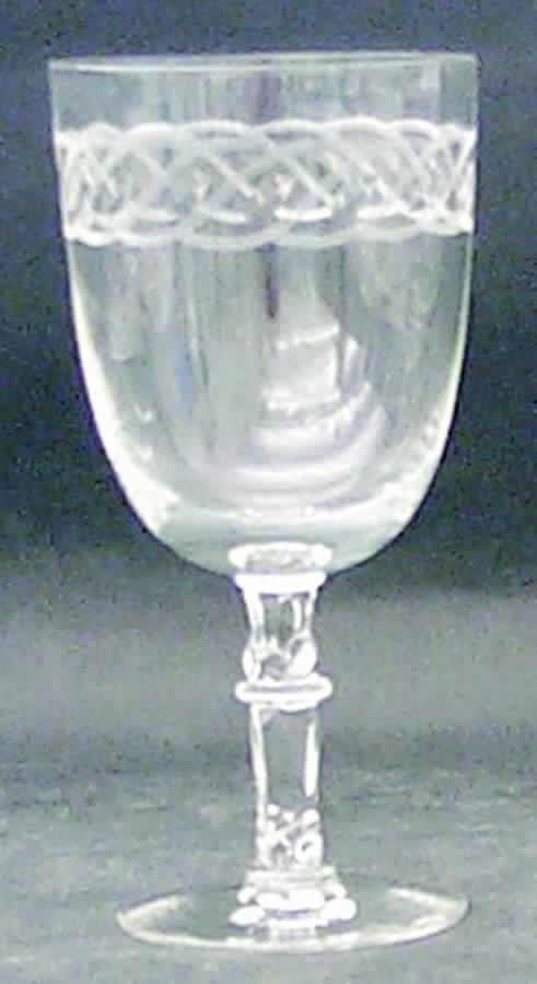 Gadroon Low Water Goblet by Fostoria-1
