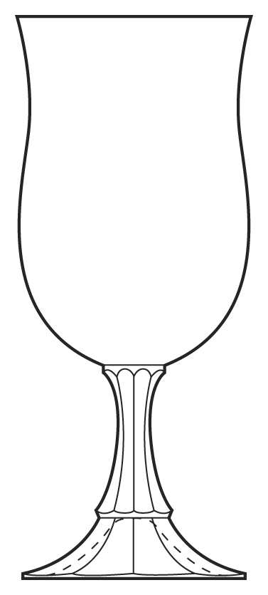 Gala Water Goblet by Fostoria-1