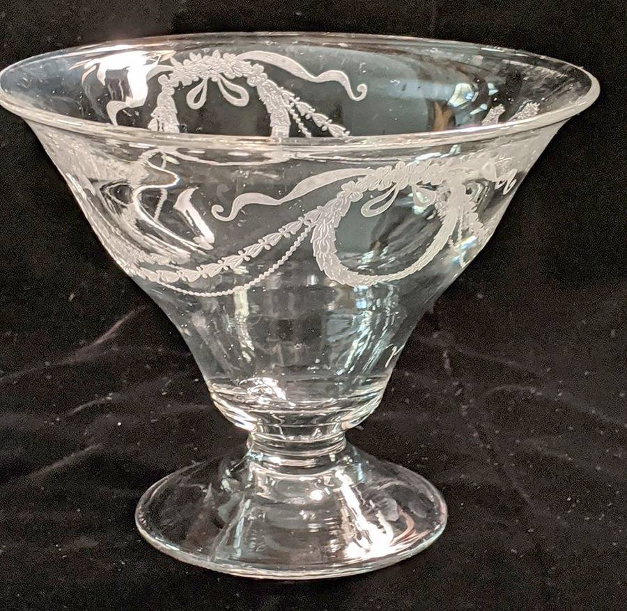 Garland (Etch 237, Stem 880) Mayonnaise Bowl, Bowl Only by Fostoria-1