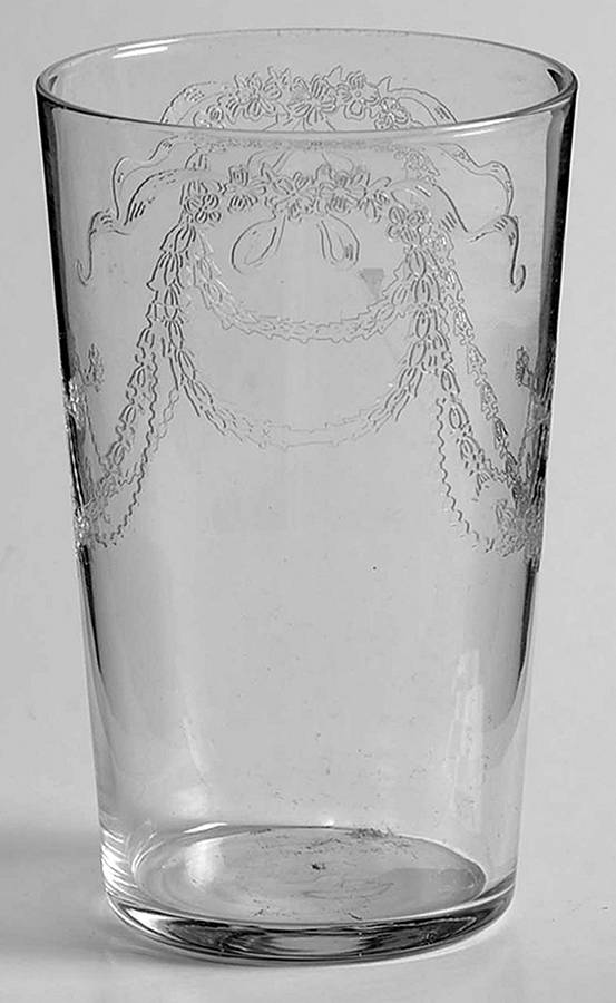 Garland (Etch 237, Stem 880) 5 Oz Flat Tumbler by Fostoria-1