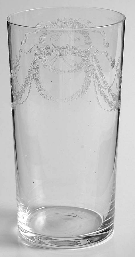 Garland (Etch 237, Stem 880) 14 Oz Flat Tumbler by Fostoria-1