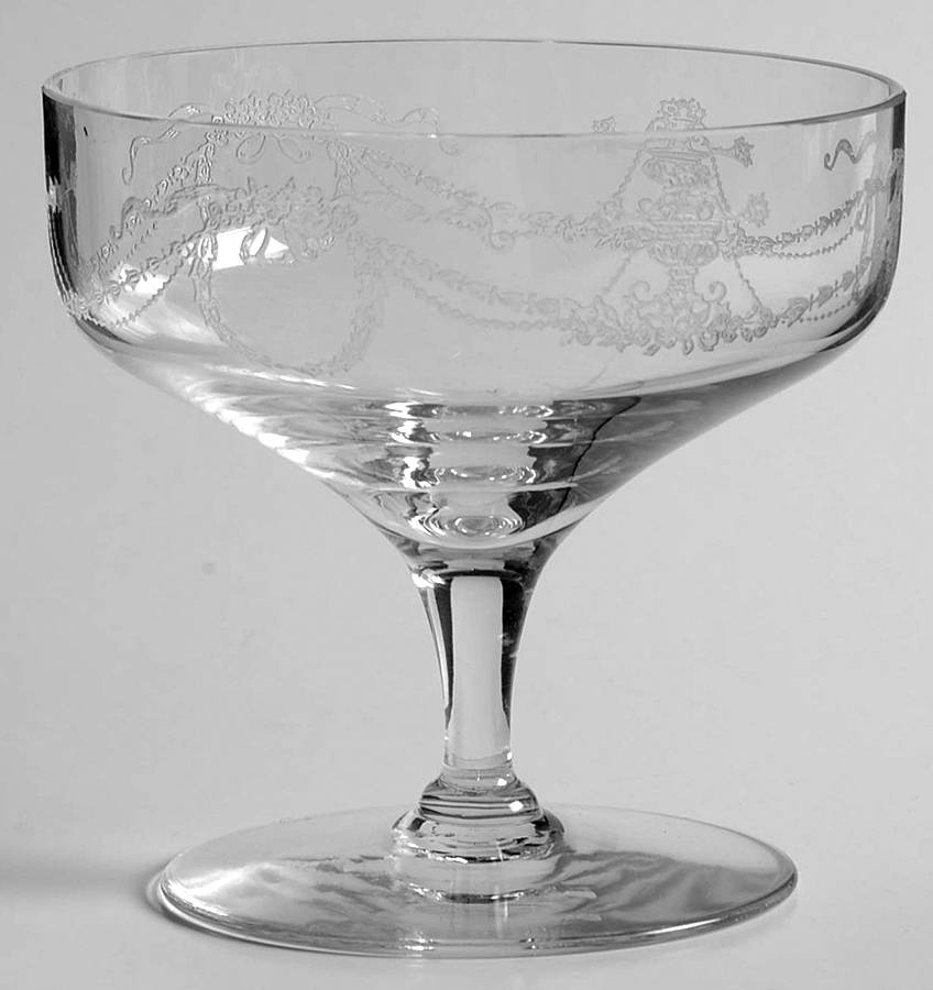 Garland (Etch 237, Stem 880) Low Sherbet by Fostoria-1