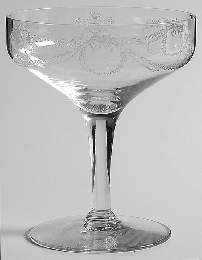 Garland (Etch 237, Stem 880) Champagne/Tall Sherbet by Fostoria-1