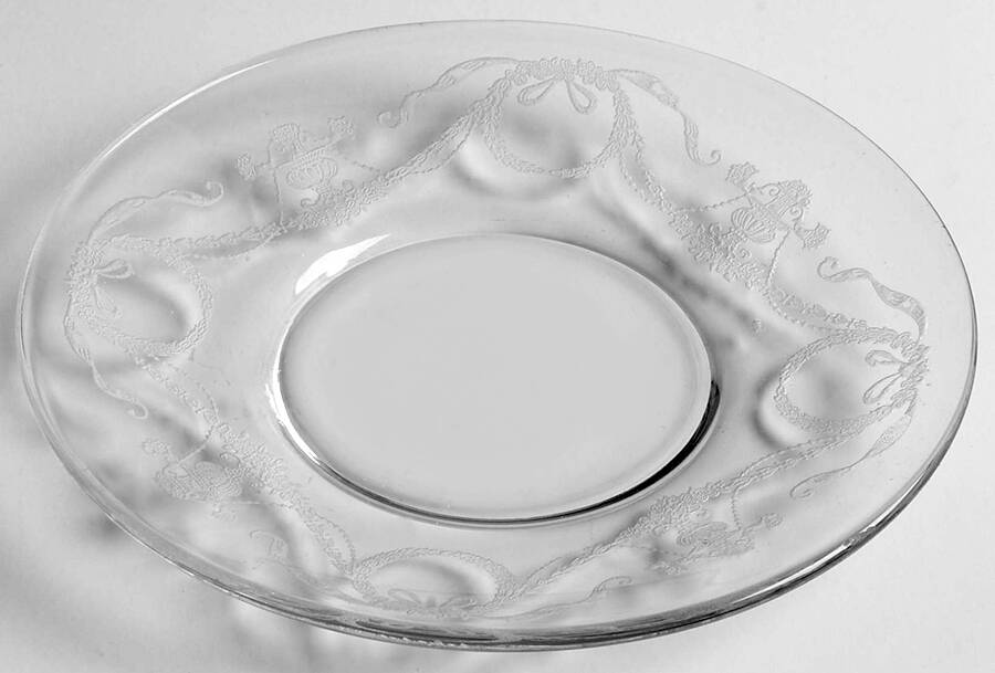 Garland (Etch 237, Non Optic, Stem 766) Underplate for Finger Bowl by Fostoria-1