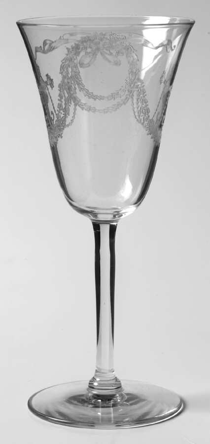 Garland (Etch 237, Non Optic, Stem 766) Wine Glass by Fostoria-1