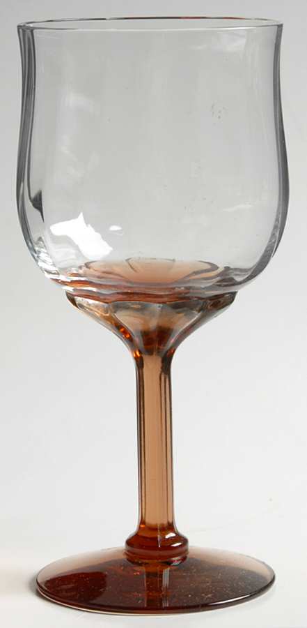 Gazebo Rust Wine Glass by Fostoria-1