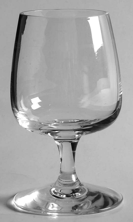 Glamour Plain Brandy Glass by Fostoria-1