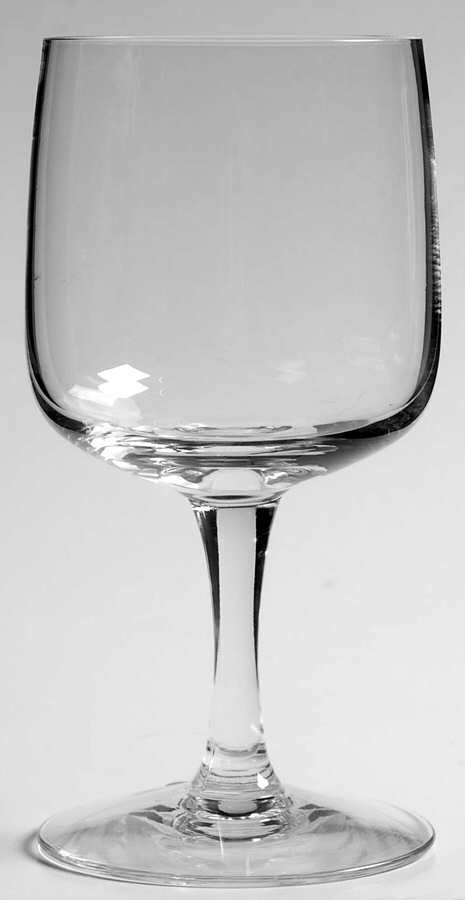Glamour Plain Claret Wine by Fostoria-1