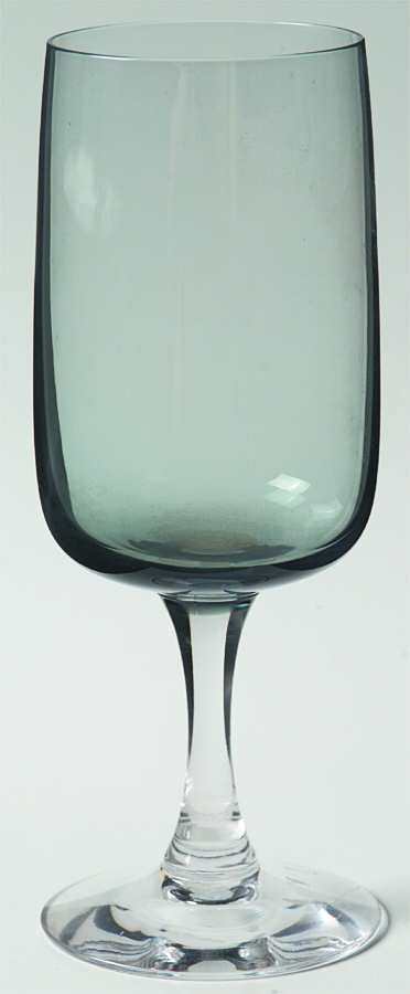 Glamour Gray Water Goblet by Fostoria-1
