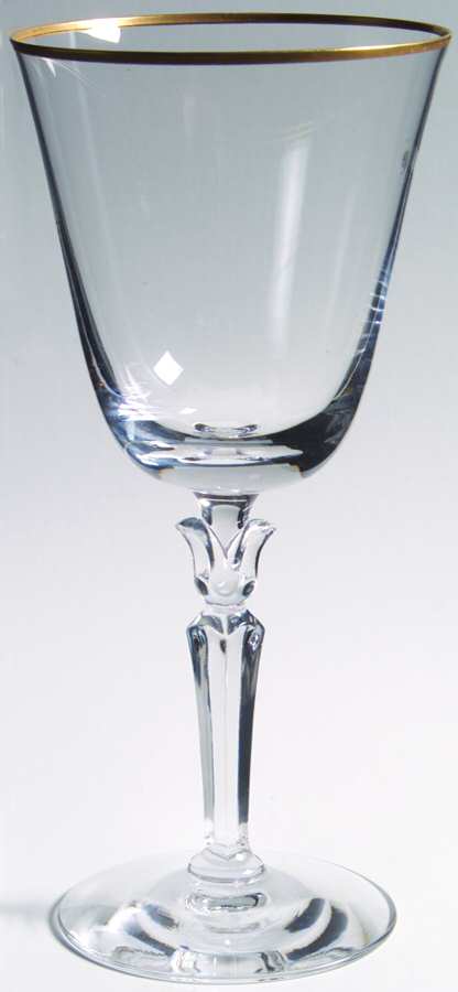 Golden Belle Water Goblet by Fostoria-1