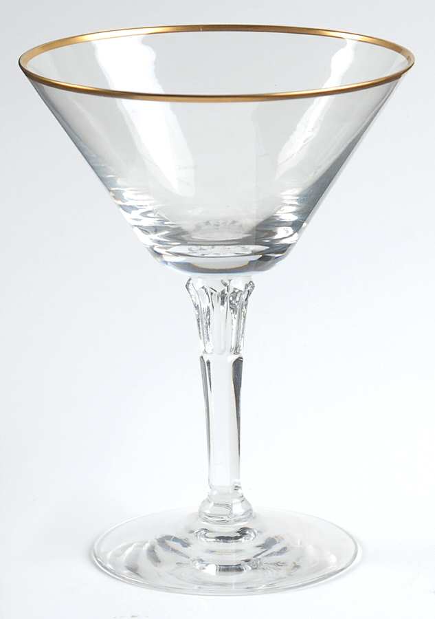 Golden Flair Champagne/Tall Sherbet by Fostoria-1