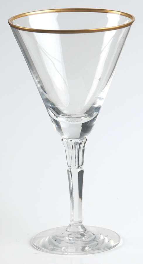 Golden Flair Wine Glass by Fostoria-1