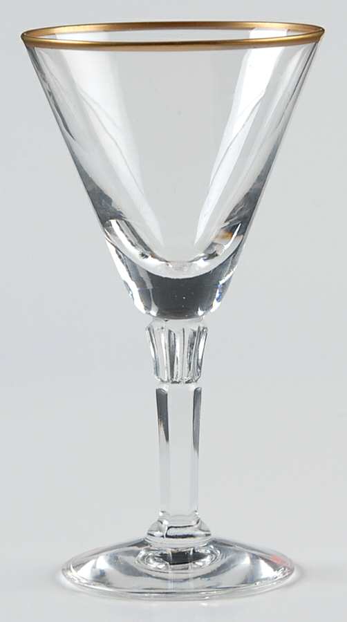Golden Flair Cordial Glass by Fostoria-1