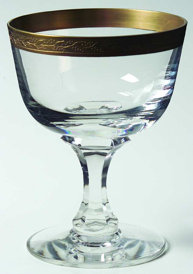Golden Grail Champagne/Tall Sherbet by Fostoria-1