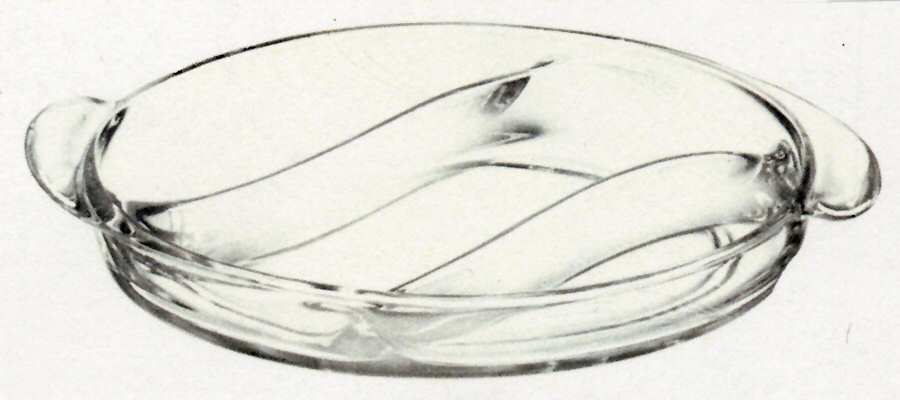 Gossamer 12" Oval 3 Part Celery/Relish by Fostoria-1