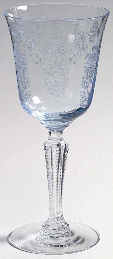 Grand Majesty Blue Wine Glass by Fostoria-1