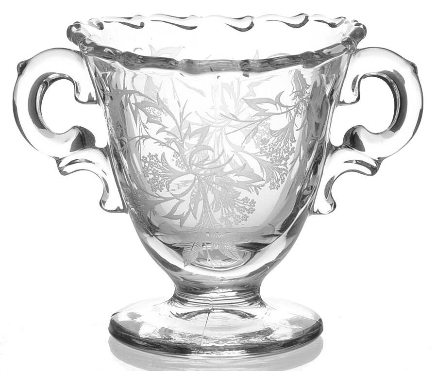 Heather Mini Open Sugar by Fostoria-1