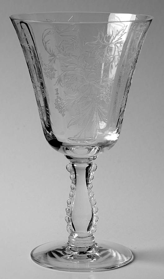 Heather Low Water Goblet by Fostoria-1