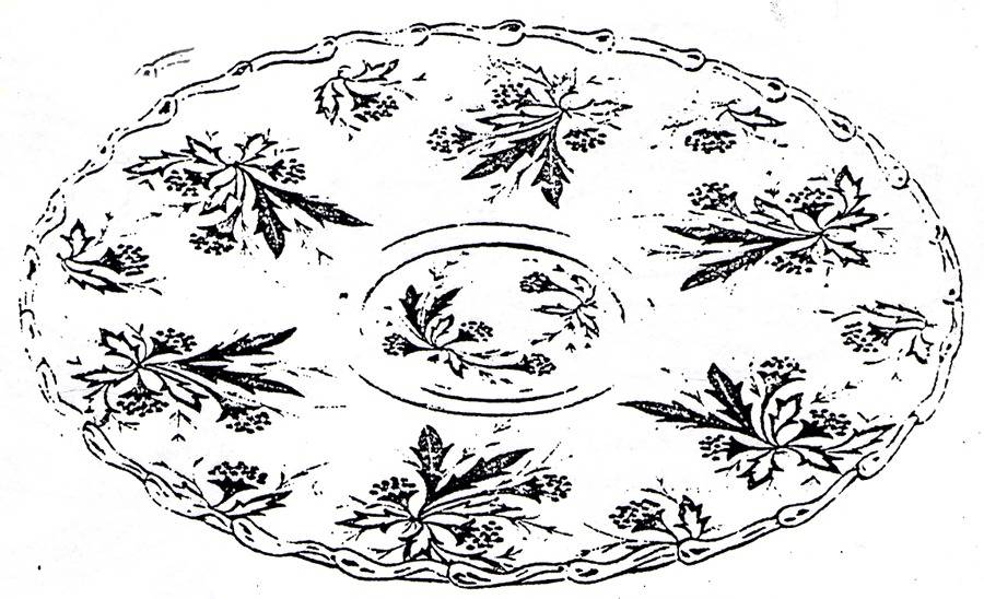 Heather 13" Torte Plate by Fostoria-1