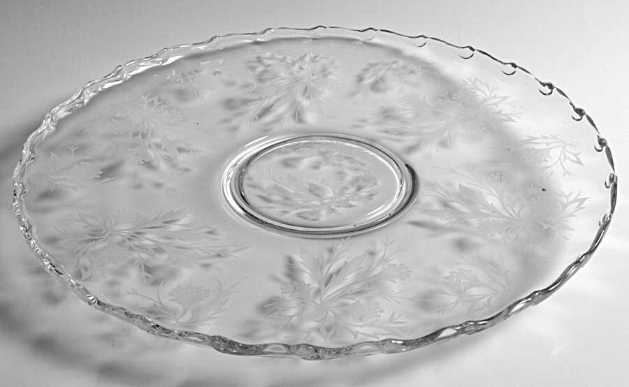 Heather 14" Torte Plate by Fostoria-1
