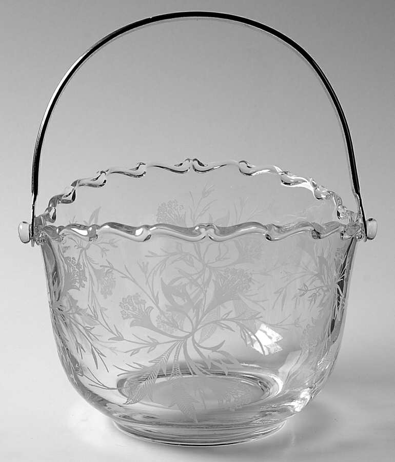 Heather Ice Bucket with Detachable Handle by Fostoria-1