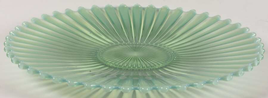 Heirloom Green 11" Decorative Plate by Fostoria-1