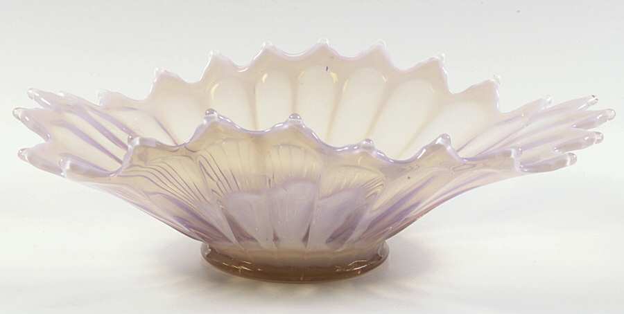 Heirloom Pink 14" Oblong Bowl by Fostoria-1