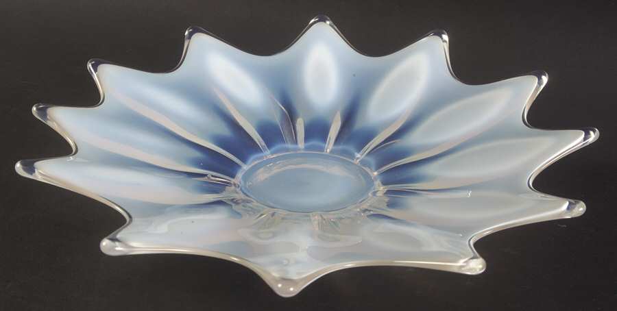 Heirloom White (Opal) 10" Float Bowl by Fostoria-1
