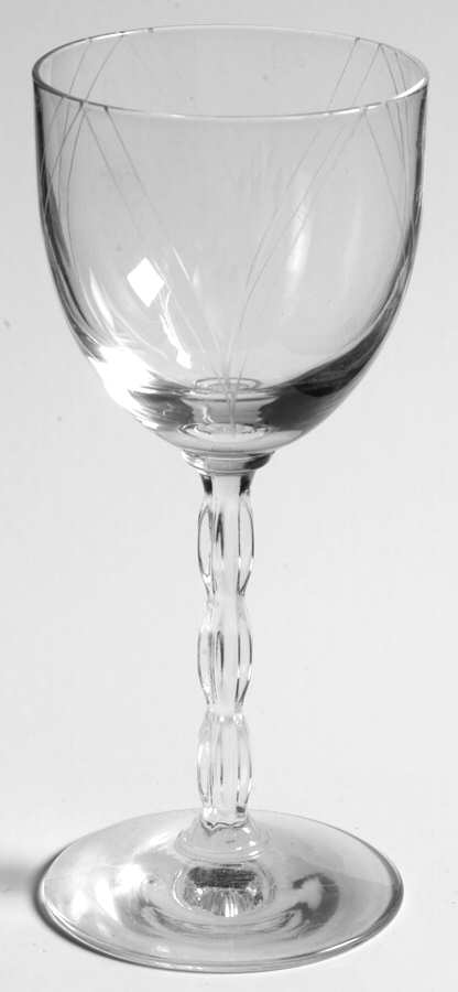 Heraldry Wine Glass by Fostoria-1