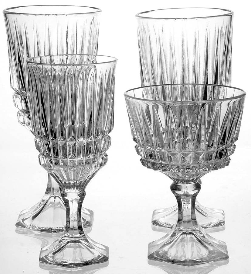 Heritage Clear 4 Piece Place Setting by Fostoria-1