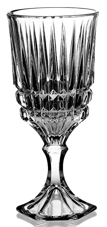 Heritage Clear Water Goblet by Fostoria-1