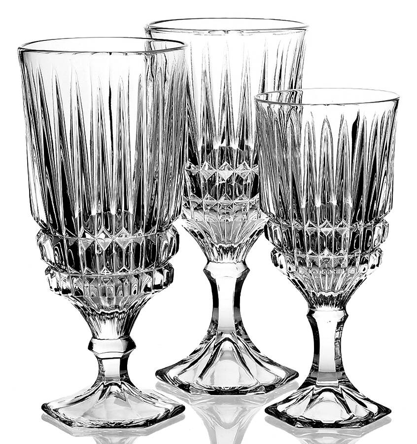 Heritage Clear 24 Piece Estate Set by Fostoria-1
