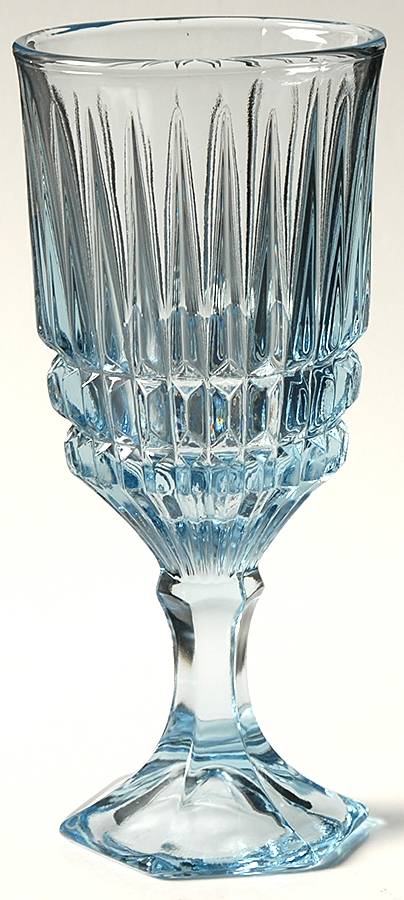 Heritage Blue Wine Glass by Fostoria-1