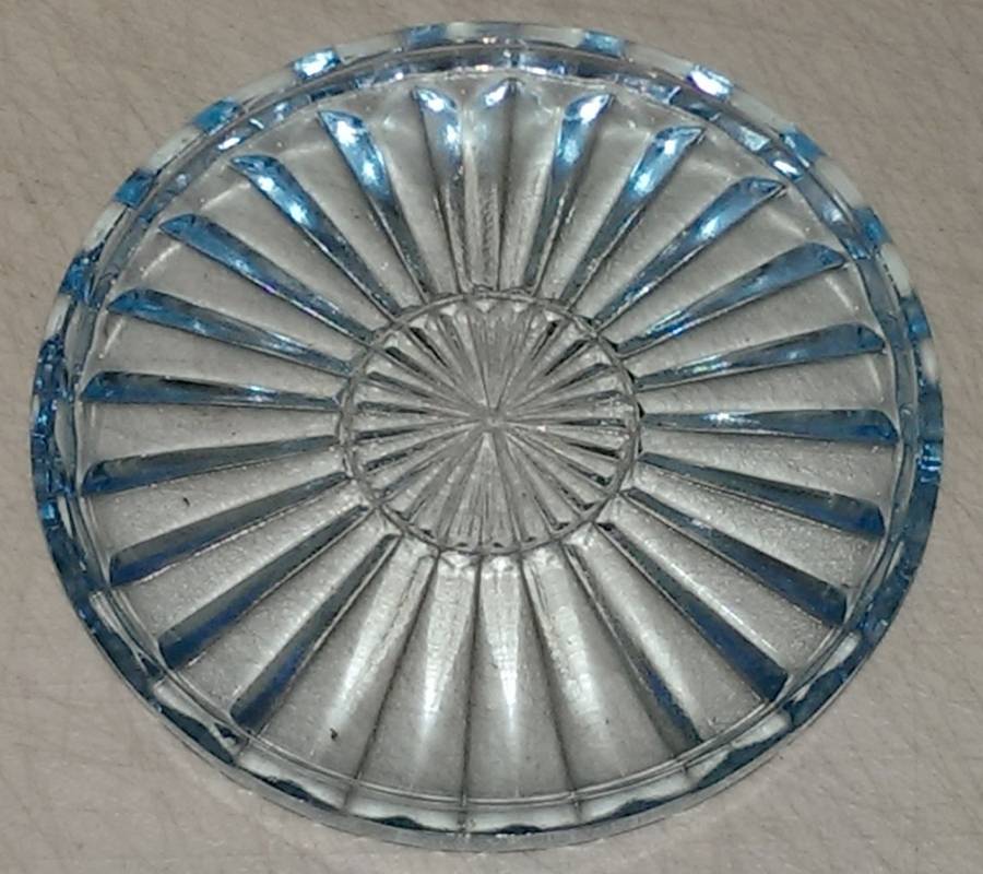 Heritage Blue Coaster by Fostoria-1