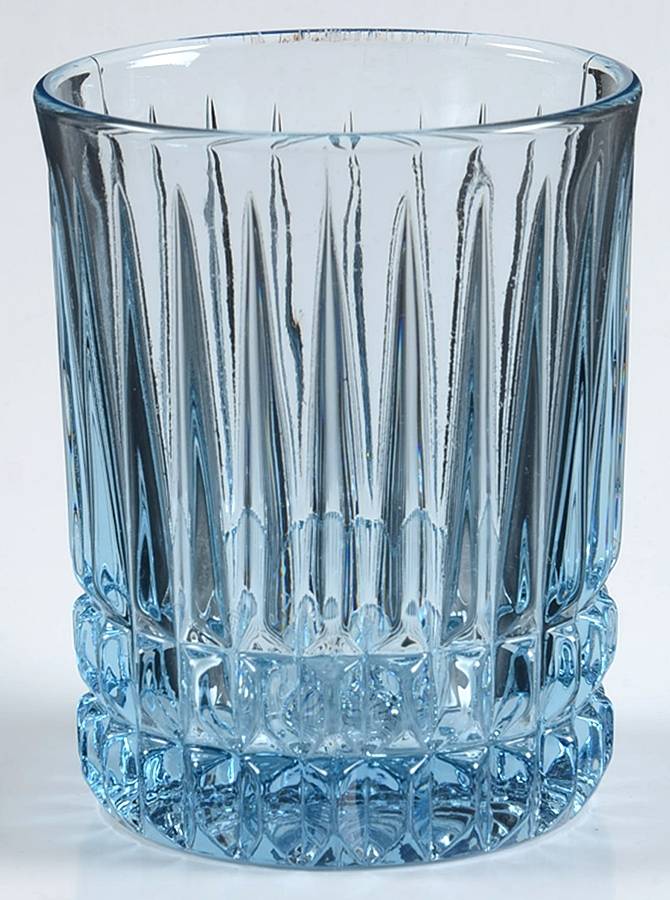 Heritage Blue Double Old Fashioned by Fostoria-1