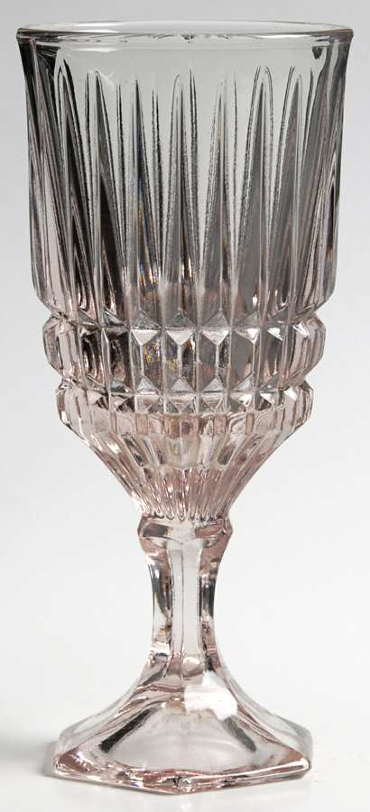 Heritage Pink Wine Glass by Fostoria-1