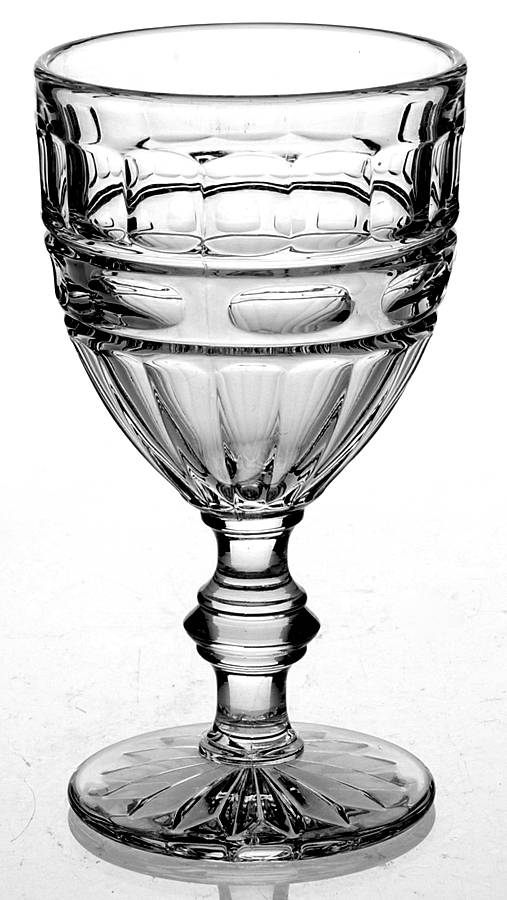 Hermitage Clear Claret Wine by Fostoria-1