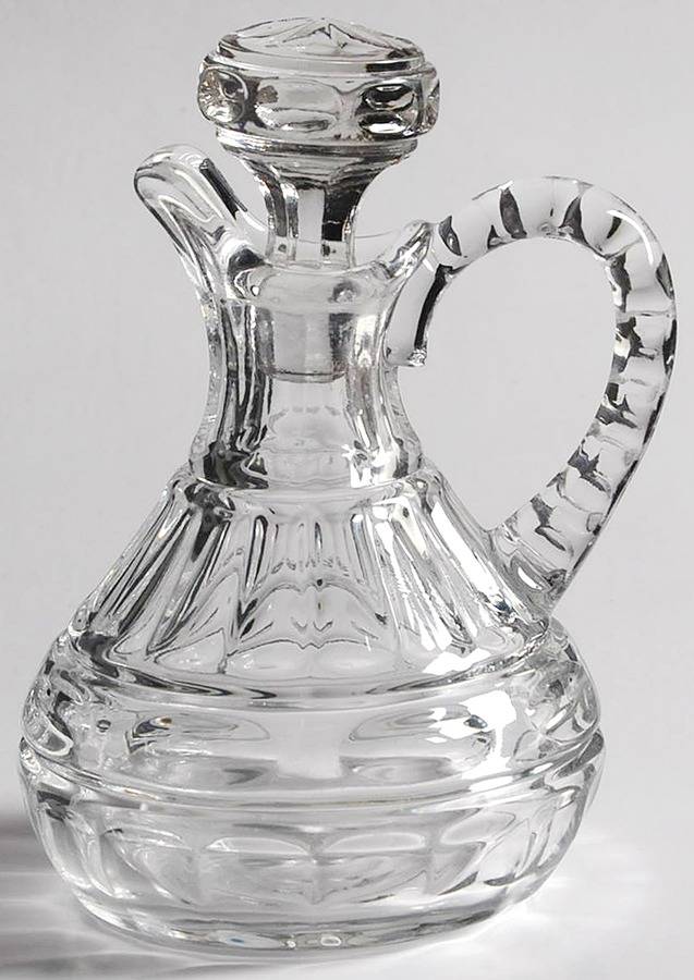 Hermitage Clear Cruet & Stopper by Fostoria-1
