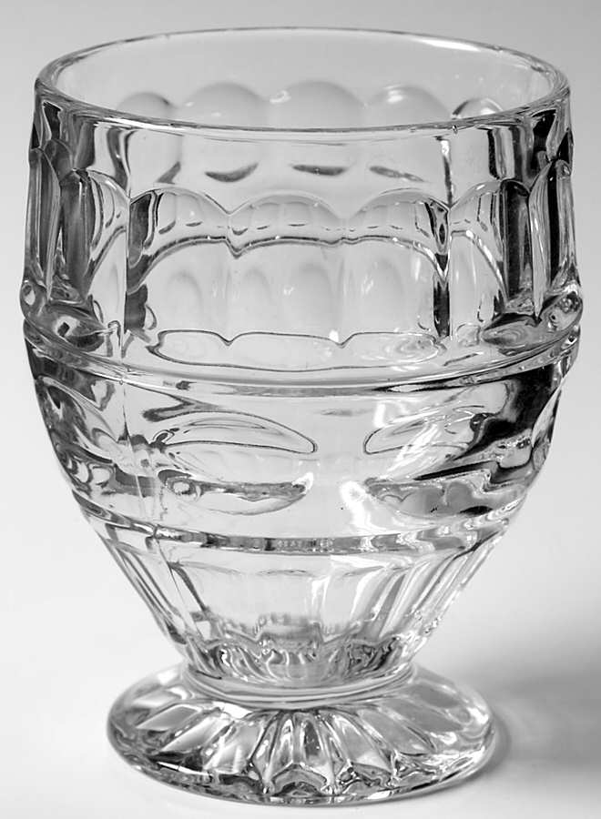 Hermitage Clear Footed Tumbler by Fostoria-1