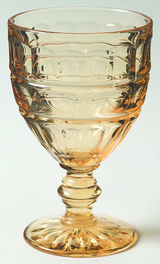 Hermitage Topaz Water Goblet by Fostoria-1